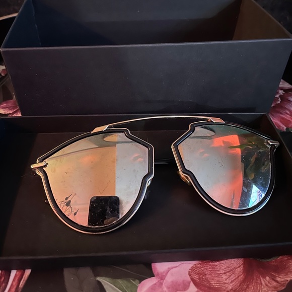 Christian Dior So Real Rise Sunglasses Black Gold - Picture 4 of 14